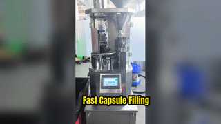 máquina de llenado de cápsulas